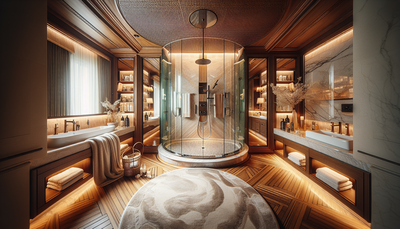 Luxury holiday apartment in Rome with ensuite bathroom