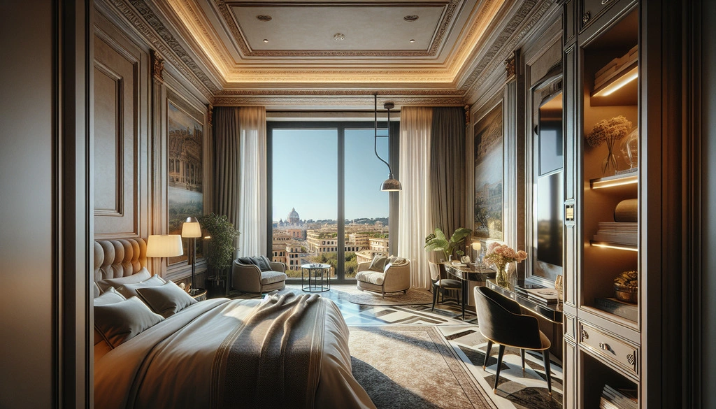 Stunning views from luxury apartments.